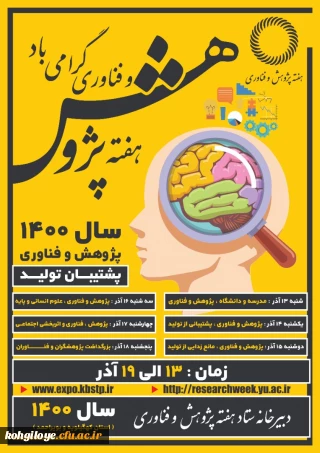 هفته پژوهش و فناوری گرامی باد.(13 تا 19 آذر)