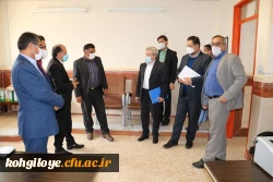 بازدید هیطت اعزامی سازمان مرکزی از دانشگاه فرهنگیان استان 6