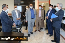 بازدید هیطت اعزامی سازمان مرکزی از دانشگاه فرهنگیان استان 7