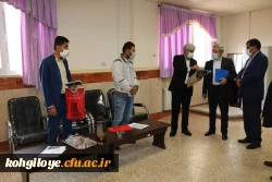 بازدید هیطت اعزامی سازمان مرکزی از دانشگاه فرهنگیان استان 8