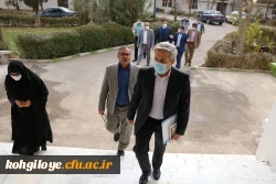 بازدید هیطت اعزامی سازمان مرکزی از دانشگاه فرهنگیان استان 11