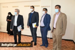 بازدید هیطت اعزامی سازمان مرکزی از دانشگاه فرهنگیان استان 12