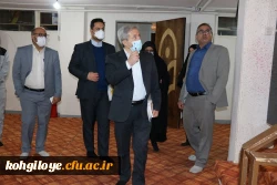 بازدید هیطت اعزامی سازمان مرکزی از دانشگاه فرهنگیان استان 13