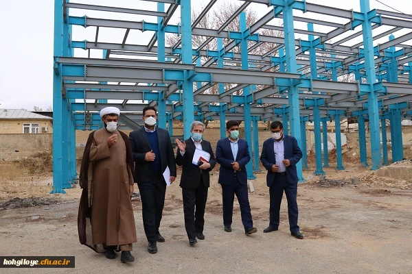 بازدید هیطت اعزامی سازمان مرکزی از دانشگاه فرهنگیان استان 15