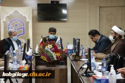 بازدید هیطت اعزامی سازمان مرکزی از دانشگاه فرهنگیان استان 17