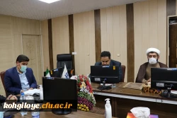 بازدید هیطت اعزامی سازمان مرکزی از دانشگاه فرهنگیان استان 18