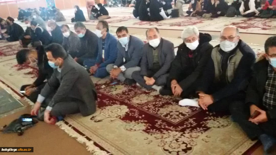 حضور با شکوه دانشگاهیان دانشگاه فرهنگیان استان در مراسم ۱۲بهمن آغاز دهه فجر انقلاب اسلامی- گلزار شهدای یاسوج 6