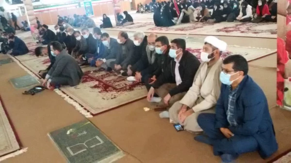 حضور با شکوه دانشگاهیان دانشگاه فرهنگیان استان در مراسم ۱۲بهمن آغاز دهه فجر انقلاب اسلامی- گلزار شهدای یاسوج 3