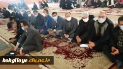 حضور با شکوه دانشگاهیان دانشگاه فرهنگیان استان در مراسم ۱۲بهمن آغاز دهه فجر انقلاب اسلامی- گلزار شهدای یاسوج 4