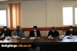 برگزاری جلسه مدیریت جدید دانشگاه فرهنگیان استان با کارکنان پردیس شهید ایزدپناه 5