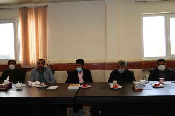 برگزاری جلسه مدیریت جدید دانشگاه فرهنگیان استان با کارکنان پردیس شهید ایزدپناه 5