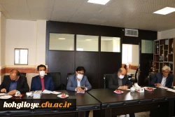 برگزاری جلسه مدیریت جدید دانشگاه فرهنگیان استان با کارکنان پردیس شهید ایزدپناه 6