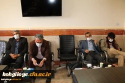 جلسه شورای اداری پردیس شهید ایزدپناه با حضور مدیریت جدید دانشگاه فرهنگیان استان  5