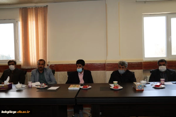 جلسه شورای اداری پردیس شهید ایزدپناه با حضور مدیریت جدید دانشگاه فرهنگیان استان  6