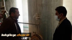 بازدید دکتر حسینی نیک از خوابگاه پوریای ولی 5