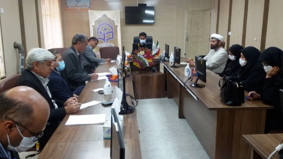 جلسه ستاد هم اندیشی برگزاری کلاس های حضوری و رفع مشکلات سراهای دانشجویی دانشجومعلمان پردیس های کوثر و شهید ایزدپناه یاسوج 2