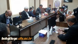 جلسه ستاد هم اندیشی برگزاری کلاس های حضوری و رفع مشکلات سراهای دانشجویی دانشجومعلمان پردیس های کوثر و شهید ایزدپناه یاسوج 3