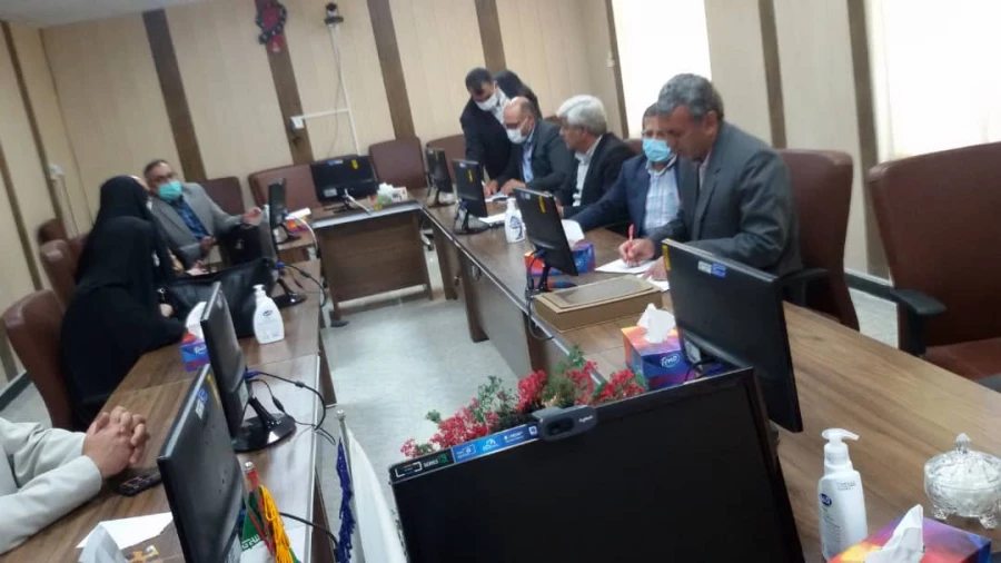 جلسه ستاد هم اندیشی برگزاری کلاس های حضوری و رفع مشکلات سراهای دانشجویی دانشجومعلمان پردیس های کوثر و شهید ایزدپناه یاسوج 7