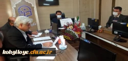 جلسه شورای سرپرستان سراهای دانشجویی پردیس های کوثر و شهید ایزدپناه یاسوج  2