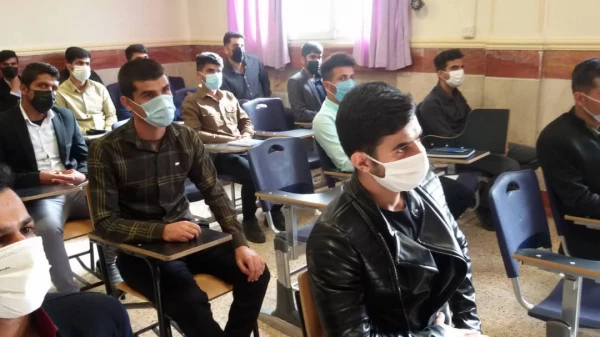 به مناسبت آغاز کلاس های درسی و آموزش حضوری انجام شد:

بازدید دکتر حسینی نیک از روند برگزاری کلاس های درسی دانشجومعلمان دانشگاه فرهنگیان استان(پردیس های شهید ایزدپناه و کوثر یاسوج) 2