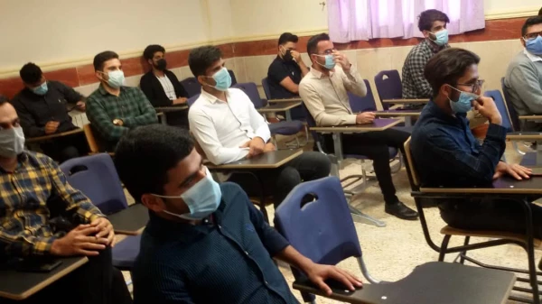 به مناسبت آغاز کلاس های درسی و آموزش حضوری انجام شد:

بازدید دکتر حسینی نیک از روند برگزاری کلاس های درسی دانشجومعلمان دانشگاه فرهنگیان استان(پردیس های شهید ایزدپناه و کوثر یاسوج) 2