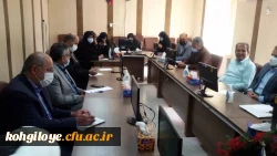  برگزاری اولین جلسه شورای فرهنگی و اجتماعی دانشگاه فرهنگیان استان در سال ۱۴۰۱  3