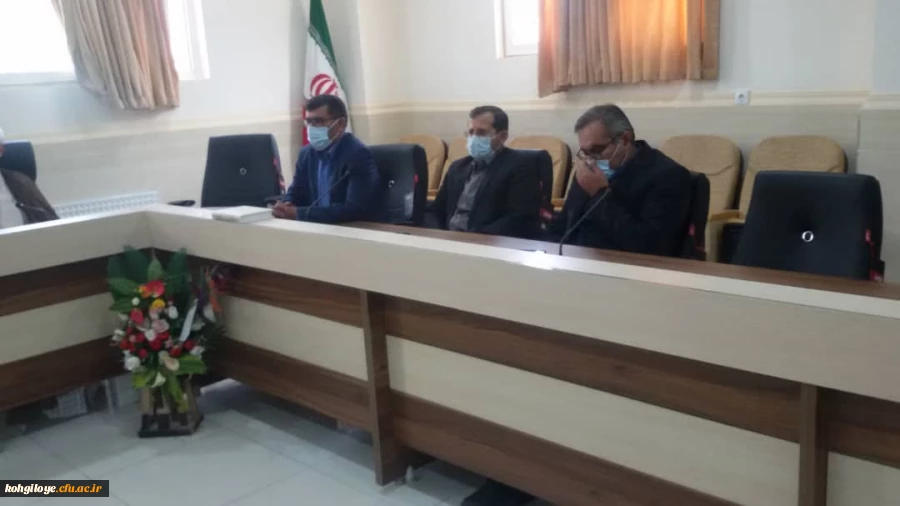 به مناسبت شهادت مولای متقیان انجام شد:

دیدار هیئت رئیسه دانشگاه فرهنگیان با امام جمعه مرکز استان 2