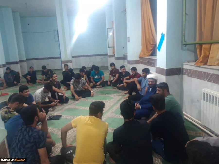 دیدار دانشجویان سرای دانشجویی پوریای ولی با مسئول نهاد رهبری درردانشگاه فرهنگیان 2