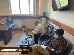 جلسه شورای اداری پردیس شهید ایزدپناه برگزار شد. 6