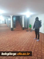  به منظور حفظ نظافت و بهداشت محیط انجام شد:

سم پاشی فضای بیرونی و داخلی پردیس کوثر 2