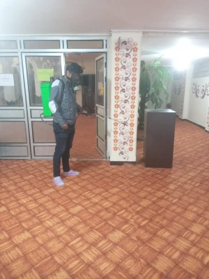  به منظور حفظ نظافت و بهداشت محیط انجام شد:

سم پاشی فضای بیرونی و داخلی پردیس کوثر 2