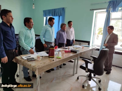بازدید دکتر حسینی نیک مدیر امور پردیس های استانی کهگیلویه و بویراحمد، از روند اجرایی مصاحبه استخدامی آموزش و پرورش-تیرماه1401