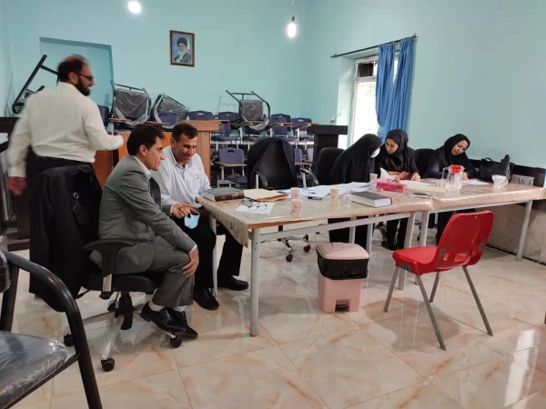 بازدید دکتر حسینی نیک، از روند اجرایی مصاحبه استخدامی آموزش و پرورش-تیرماه1401 5