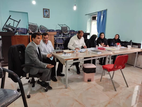 بازدید دکتر حسینی نیک، از روند اجرایی مصاحبه استخدامی آموزش و پرورش-تیرماه1401 7