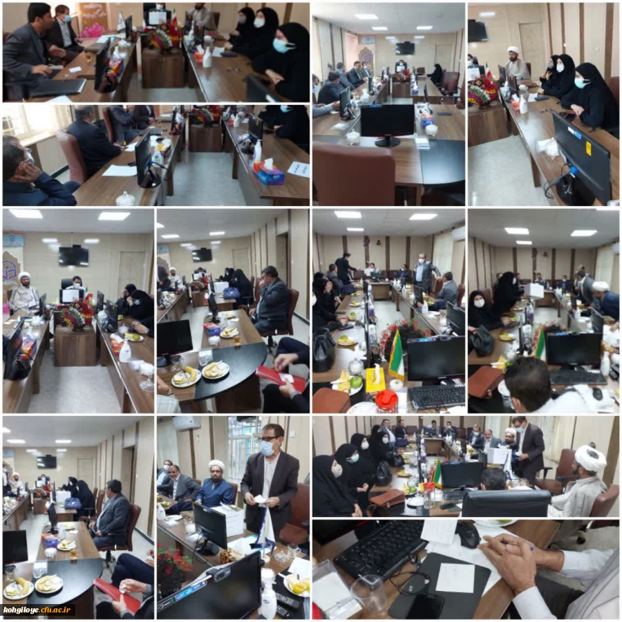 برگزاری جلسه کمیته اجرایی انتخابات مدیر گروه آموزشی دانشگاه فرهنگیان استان کهگیلویه و بویراحمد-1 آبان1401 2