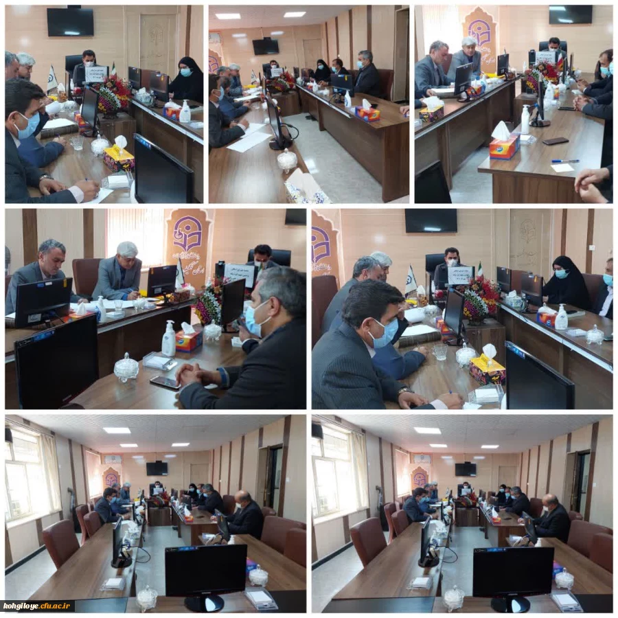 جلسه شورای اسکان پردیس شهید ایزدپناه 2