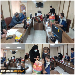 جلسه توجیهی کارکنان آشپزخانه پردیس شهید ایزدپناه-مهرماه1401