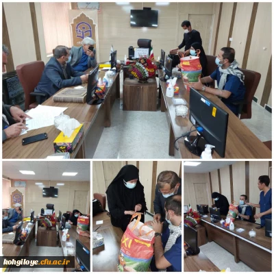 جلسه توجیهی کارکنان آشپزخانه پردیس شهید ایزدپناه-مهرماه1401