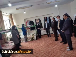 بازدید مدیرکل حوزه دانشجویی سازمان مرکزی و هییت همراه از پردیس کوثر  3