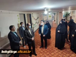 بازدید مدیرکل حوزه دانشجویی سازمان مرکزی و هییت همراه از پردیس کوثر  4