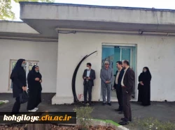 بازدید مدیرکل حوزه دانشجویی سازمان مرکزی و هییت همراه از پردیس کوثر  7