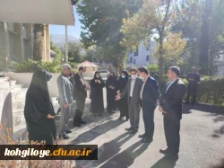 بازدید مدیرکل حوزه دانشجویی سازمان مرکزی و هییت همراه از پردیس کوثر  8
