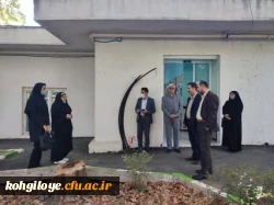 بازدید مدیرکل حوزه دانشجویی سازمان مرکزی و هییت همراه از پردیس کوثر  9