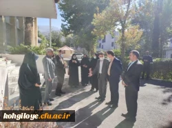 بازدید مدیرکل حوزه دانشجویی سازمان مرکزی و هییت همراه از پردیس کوثر  11