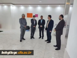 بازدید مدیرکل حوزه دانشجویی سازمان مرکزی و هییت همراه از پردیس کوثر  12