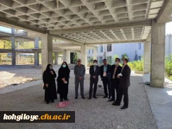 بازدید مدیرکل حوزه دانشجویی سازمان مرکزی و هییت همراه از پردیس کوثر  15