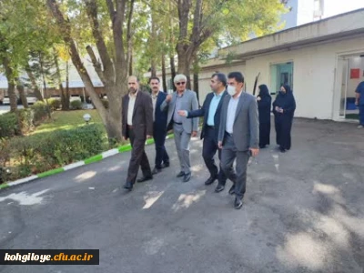 بازدید مدیرکل حوزه دانشجویی سازمان مرکزی و هیئت همراه از پردیس شهید ایزدپناه