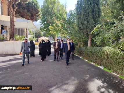 بازدید مدیرکل حوزه دانشجویی سازمان مرکزی و هیئت همراه از دانشگاه فرهنگیان استان کهگیلویه و بویراحمد 4