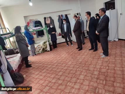 بازدید مدیرکل حوزه دانشجویی سازمان مرکزی و هیئت همراه از دانشگاه فرهنگیان استان کهگیلویه و بویراحمد 5