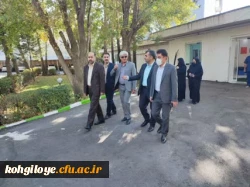 بازدید مدیرکل حوزه دانشجویی سازمان مرکزی و هیئت همراه از دانشگاه فرهنگیان استان کهگیلویه و بویراحمد 3